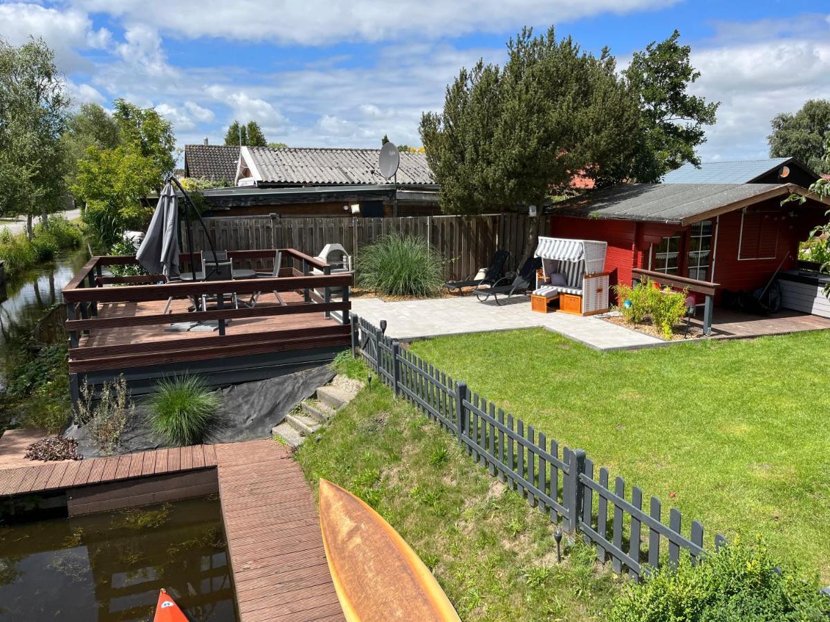 Meerbude Am Grossen Meer - Ferienhaus 서드부룩멜랜드 외부 사진